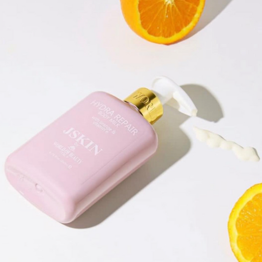 JSKIN Hydra Repair Body Milk – Lightweight body lotion with aloe & shea butter.