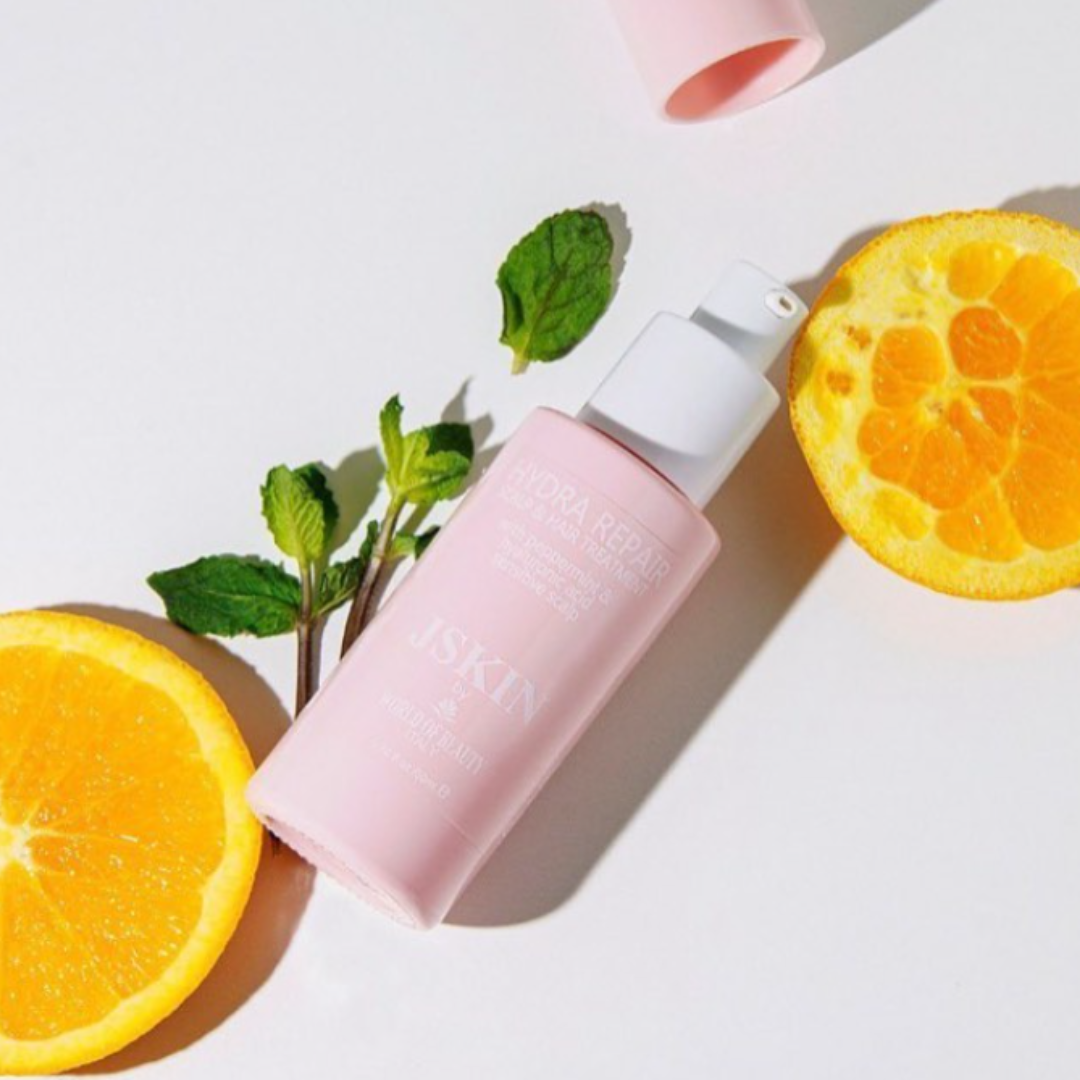 JSKIN Hydra Repair Scalp & Hair Serum – Hydrates & soothes dry scalp.